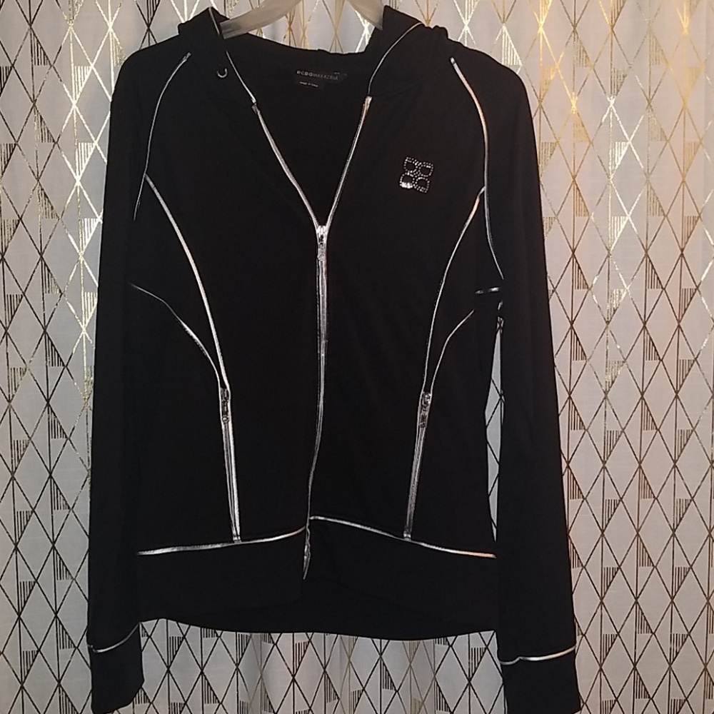 BCBG zip up hoodie